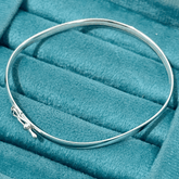 Bracelete abaulado 4 mm. - Kalon Joias