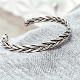 Bracelete corda 6.9 mm. - Kalon Joias