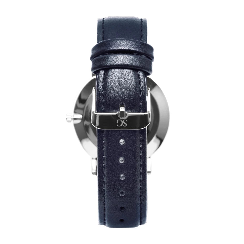 Relógio Masculino Riverdale Blue Silver 40mm - Kalon Joias