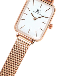 Relógio Feminino Square Nolita Rosé Gold - Kalon Joias